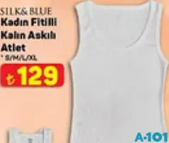 SİLK&BLUE KADIN FİTİLLİ KALIN ASKILI ATLET